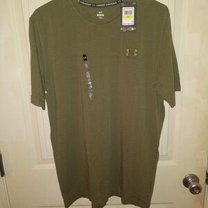 Under Armour Olive Green Short Sleeve Performance Tee